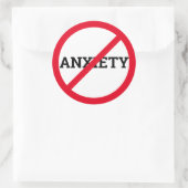 Sticker Rond Anti-anxiété (Sac)