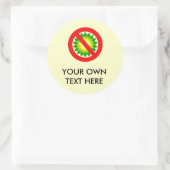 Sticker Rond Anti-BP (Sac)