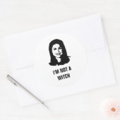 Sticker Rond Anti-Christine O'Donnell (Enveloppe)