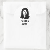 Sticker Rond Anti-Christine O'Donnell (Sac)