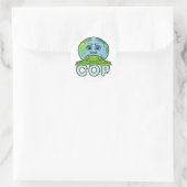 Sticker Rond Anti COP (Sac)