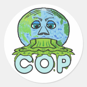 Sticker Rond Anti COP