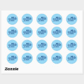 Sticker Rond Anti Datacenter Politique (Feuille)
