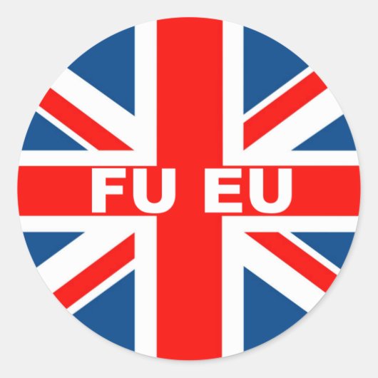 Sticker Rond Anti Euro (Devant)
