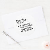 Sticker Rond Anti-fascisme (Enveloppe)
