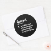 Sticker Rond Anti-fascisme (Enveloppe)