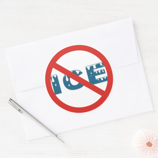 Sticker Rond Anti-glace (Enveloppe)