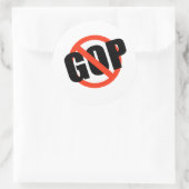 STICKER ROND ANTI GOP (Sac)