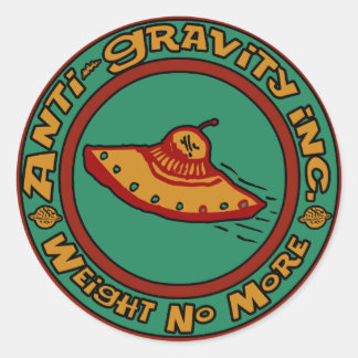 Sticker Rond Anti-Gravity, Inc.