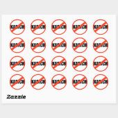 STICKER ROND ANTI-KASICH (Feuille)