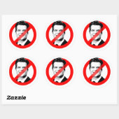 Sticker Rond Anti Matt Gaetz (Feuille)