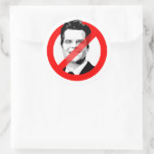 Sticker Rond Anti Matt Gaetz (Sac)