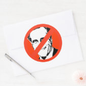 STICKER ROND ANTI-ROMNEY (Enveloppe)
