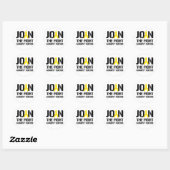 Sticker Rond Anti-suicide (Feuille)