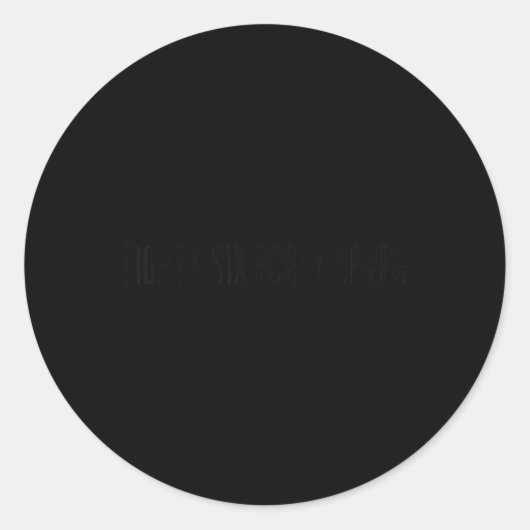 Sticker Rond Anti Trump 88647 Anti (Devant)