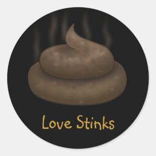 Sticker Rond Anti-Valentines : L'amour est juste un groupe de