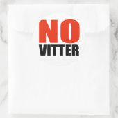 STICKER ROND ANTI-VITTER (Sac)