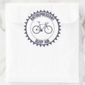 Sticker Rond Antidépresseur à vélo, Sleep Aid (Sac)