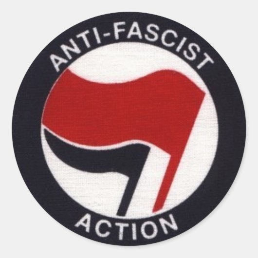 Sticker Rond antifaflags glasgow celtique (Devant)