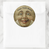 Sticker Rond Antique face ronde (Sac)