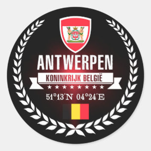 Sticker Rond Anvers