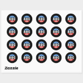 Sticker Rond Aoc 2028 Premium (Feuille)