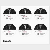 STICKER ROND * AP30 BEETS QR DÉSHYDRATÉ. ANNULER LE FRAIS (Feuille)