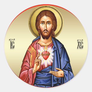 Sticker Rond ap. J.-C. 002 - Jésus-Christ