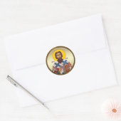 Sticker Rond ap. J.-C. 006 - Saint Sava (Enveloppe)