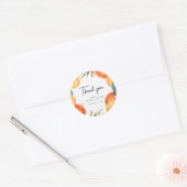 Sticker Rond Aperol Spritz Aquarelle Baby Shower de mariage (Enveloppe)