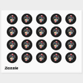Sticker Rond Apes Ensemble Forte Amc Courte Squeeze (Feuille)
