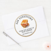 Sticker Rond Apiary Beehive Honey (Enveloppe)