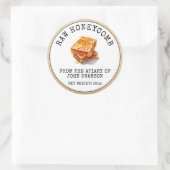 Sticker Rond Apiary Beehive Honey (Sac)