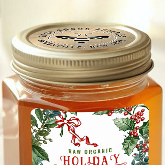 Sticker Rond Apière d'abeille en or déchirée produit