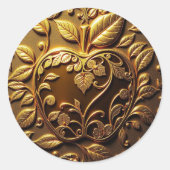 Sticker Rond Aplle (Devant)