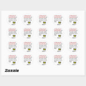 Sticker Rond Apocalypse 1:8 (Feuille)