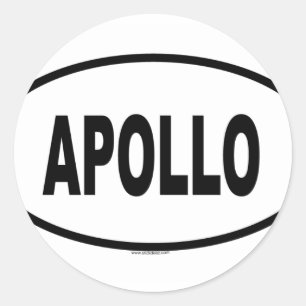 STICKER ROND APOLLO