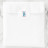 Sticker Rond Apollo 11 (Sac)