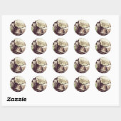 Sticker Rond Appaloosa Horse (Feuille)
