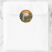 Sticker Rond Appaloosa Thanksgiving (Sac)