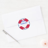 STICKER ROND APPAREIL SECRET TOP (Enveloppe)