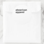 Sticker Rond Appareils portoricains (Sac)