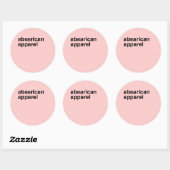 Sticker Rond Appareils portoricains (Feuille)