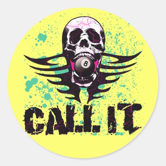 STICKER ROND APPELEZ-LE (Devant)