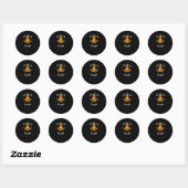 Sticker Rond Appelle-Moi El Guapo Funny Cinco De Mayo (Feuille)