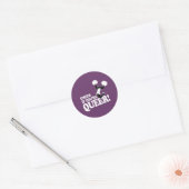 STICKER ROND APPLAUDIS SI TU ES QUEER (Enveloppe)