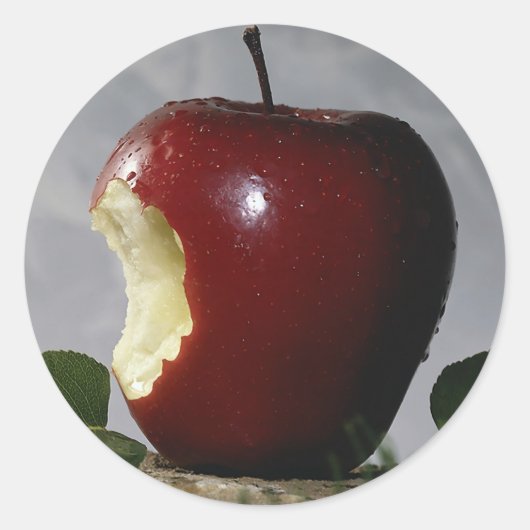 Sticker Rond Apple (Devant)