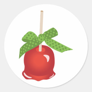 Sticker Rond Apple glacé