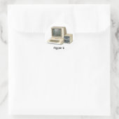 Sticker Rond Apple II (Sac)