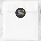 Sticker Rond Appréciation de l'enseignant en mathématiques - So (Sac)